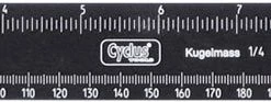 Cyclus Tools Jauge De Rayon En Aluminium