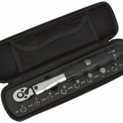 Radon Clé Dynamométrique Comp 1/4" 2-24 Nm + Sélection D'embouts 9 Pièces