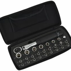 Radon Clé Dynamométrique Comp 1/4" 2-24 Nm + Sélection D'embouts 25 Pièces