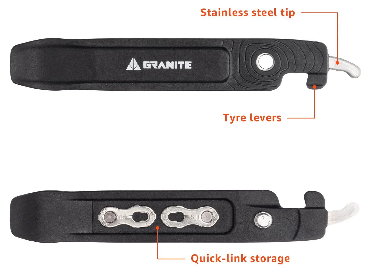 Granite Démonte-pneus Talon Avec Pince à Chaîne 4 Granite Démonte-pneus Talon Avec Pince à Chaîne – Image 4