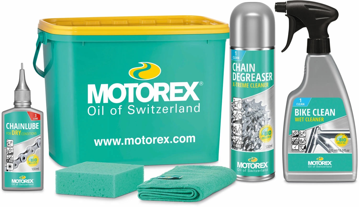 Motorex BIKE CLEANING KIT Kit D'entretien 1 Motorex BIKE CLEANING KIT Kit D'entretien