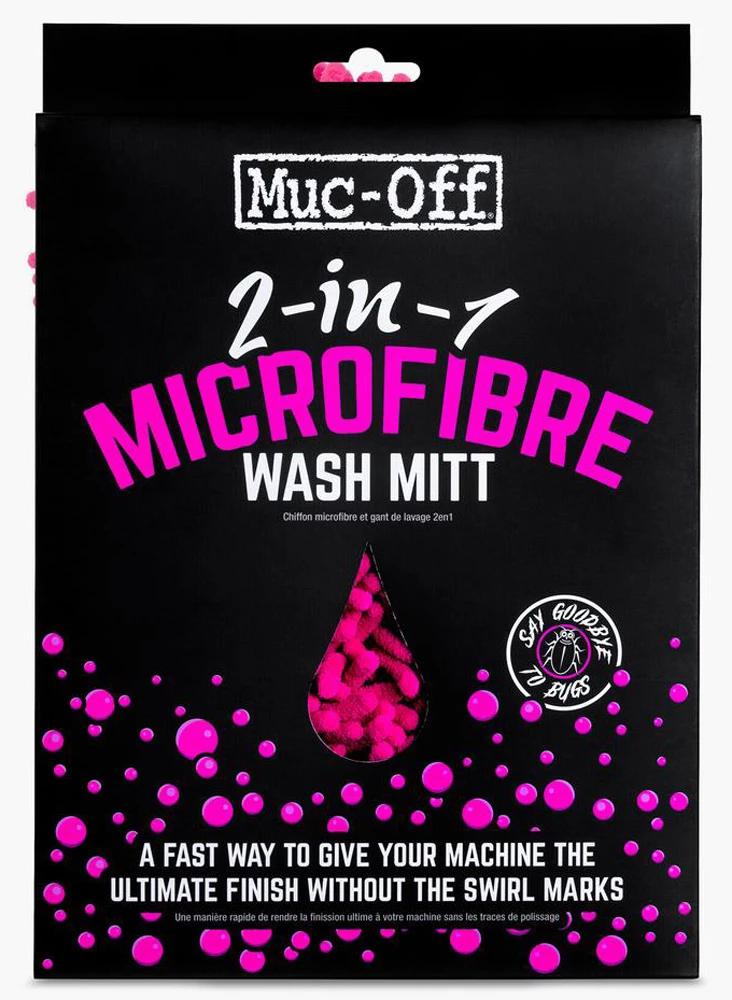 Muc-Off Gant De Nettoyage 2-en-1 Microfibre Wash Mitt 3 Muc-Off Gant De Nettoyage 2-en-1 Microfibre Wash Mitt – Image 3