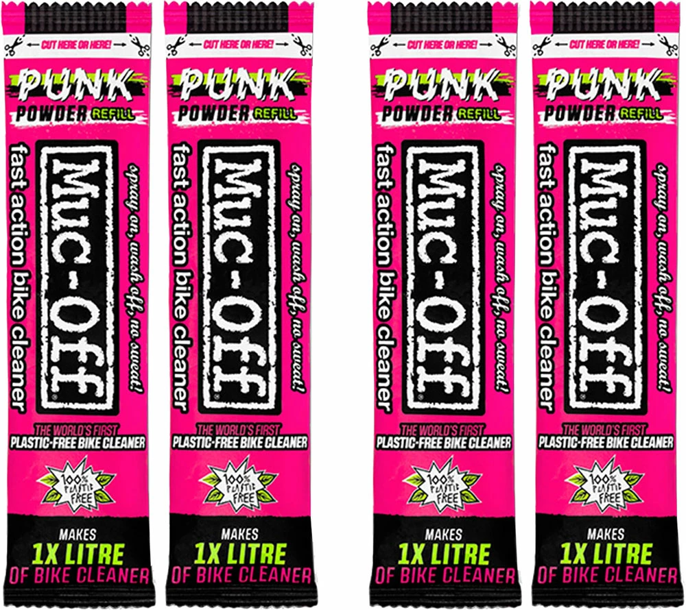 Muc-Off Punk Powder (pack De 4) Nettoyant Pour Vélos 2 Muc-Off Punk Powder (pack De 4) Nettoyant Pour Vélos – Image 2