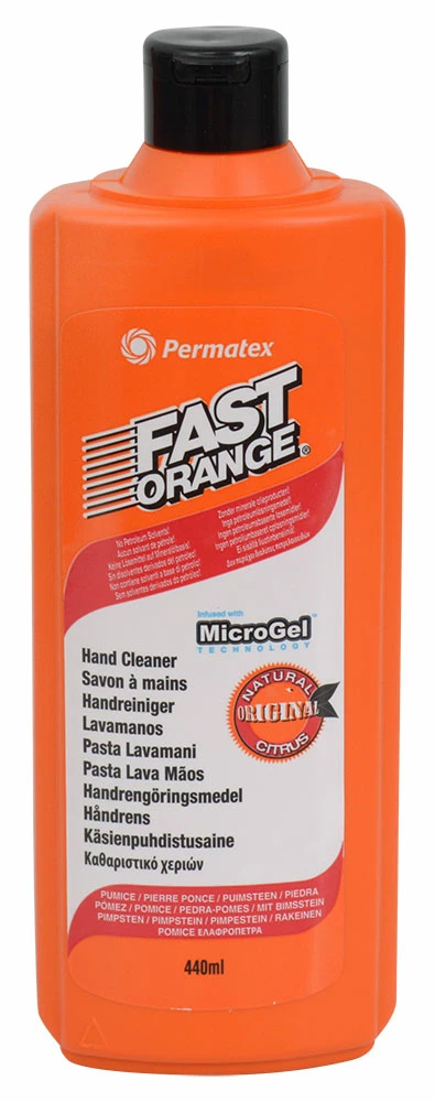 Permatex Nettoyant Pour Les Mains Fast Orange Avec Pierre Ponce 440ml 1 Permatex Nettoyant Pour Les Mains Fast Orange Avec Pierre Ponce 440ml