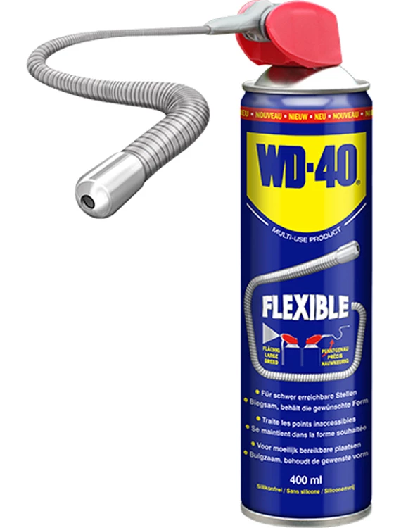 WD-40 Huile Multifonctionnelle Flexible 400ml 1 WD-40 Huile Multifonctionnelle Flexible 400ml