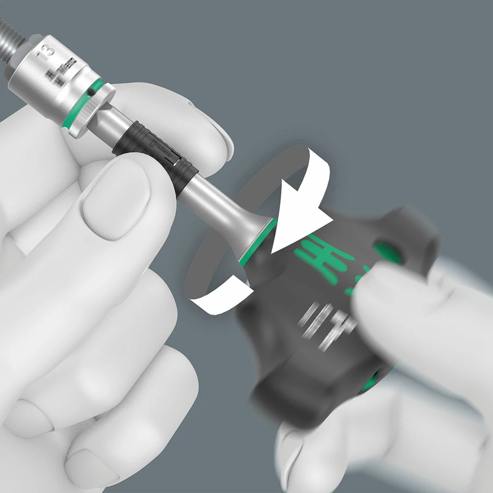 Wera 411 A RA Tournevis Adaptateur à Manche En T Avec Fonction Cliquet, 1/4" 3 Wera 411 A RA Tournevis Adaptateur à Manche En T Avec Fonction Cliquet, 1/4" – Image 3