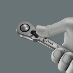 Wera 8100 SA 8 Jeu Cliquet Zyklop Metal (1/4") -Magasin de nettoyants Ballistol Wera 8100 SA 8 Zyklop Metal Knarrensatz Umschalthebel 14 Antrieb metrisch 4013288173836 3