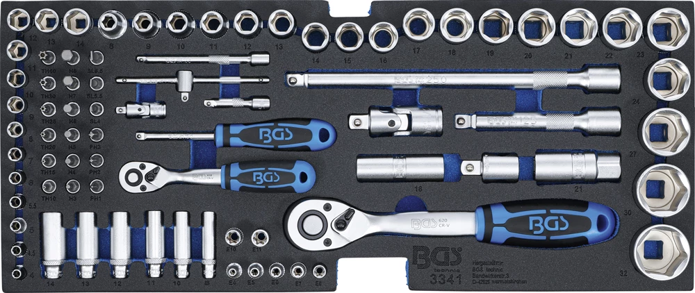 BGS Technic Mallette D'outils En Métal Avec 143 Outils 3 BGS Technic Mallette D'outils En Métal Avec 143 Outils – Image 3