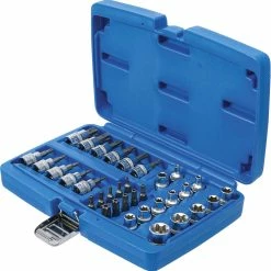 BGS Technic Jeu De Douilles Et D'embouts 3/8" Pour Torx -Magasin de nettoyants Ballistol bgs technic 5021 Bit und Steckschlusseleinsatz Satz 38 fur Torx 3