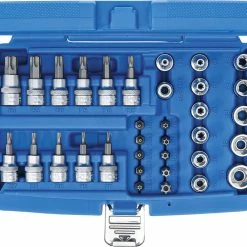 BGS Technic Jeu De Douilles Et D'embouts 3/8" Pour Torx -Magasin de nettoyants Ballistol bgs technic 5021 Bit und Steckschlusseleinsatz Satz 38 fur Torx 4