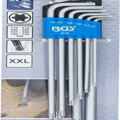 BGS Technic Jeu De Clés Mâles Coudées Extra-longues Pour Torx 9 Pièces 8 BGS Technic Jeu De Clés Mâles Coudées Extra-longues Pour Torx 9 Pièces -Magasin de nettoyants Ballistol bgs technic 819 20126176 Winkelschlussel Satz extra lang fur Torx 9 teilig 5