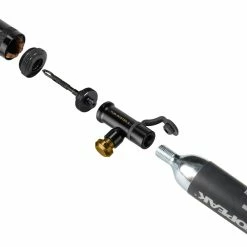 Topeak Tubi Master X Avec Cartouche De CO2 De 25g -Magasin de nettoyants Ballistol topeak 15400077 tubi master X 5